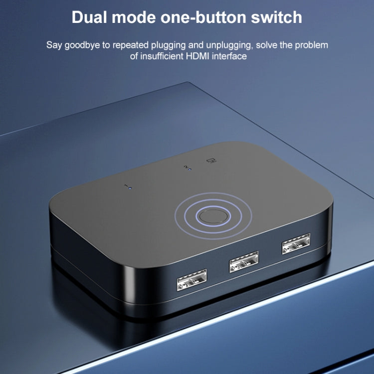 Switch HDMI/USB/KVM 2x1 4Kx2K, HDMI / USB / KVM Switch