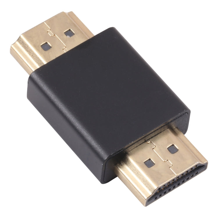 Adattatore HDMI maschio-maschio con testa placcata in oro (nero), HDMI Male to HDMI Male Grey, HDMI Male to HDMI Male Black