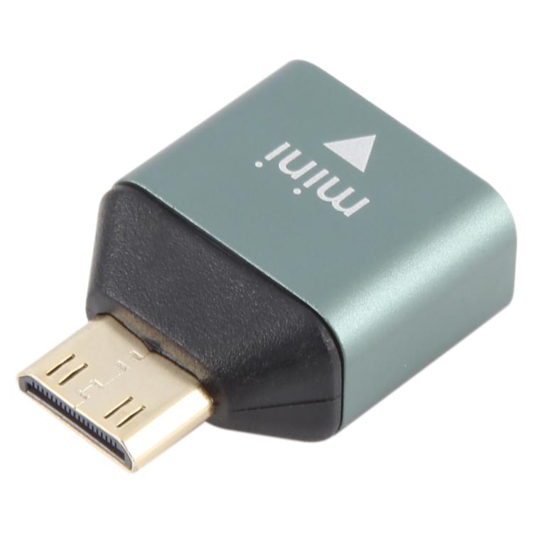 Adattatore per testa mini HDMI maschio a HDMI femmina placcato oro, Mini HDMI Male to HDMI Female