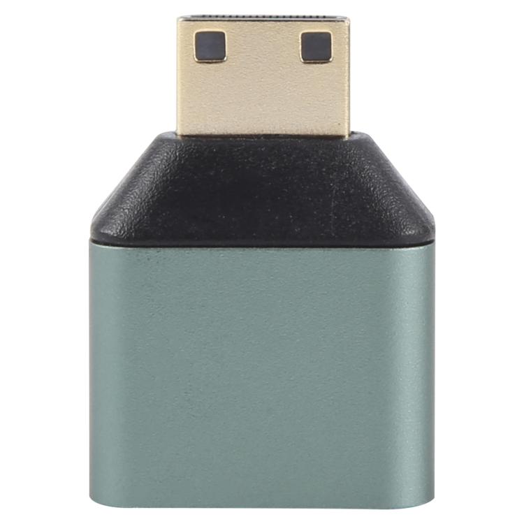 Adattatore per testa mini HDMI maschio a HDMI femmina placcato oro, Mini HDMI Male to HDMI Female