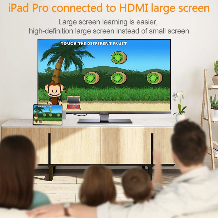 HW-TC29 Adattatore HUB di estensione multifunzionale 4 in 1 Type-C / USB-C per iPad Pro Hub