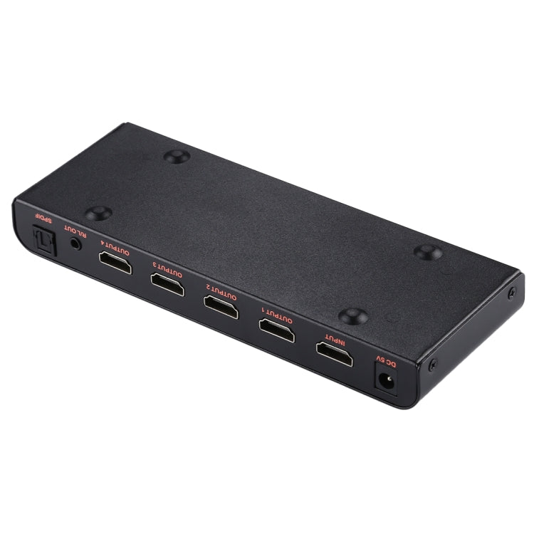 CY-042 Sdoppiatore 1X4 HDMI 2.0 4K/60Hz, spina europea, 1X4