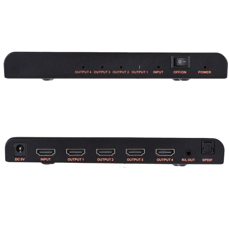 CY-042 Sdoppiatore 1X4 HDMI 2.0 4K/60Hz, spina europea, 1X4