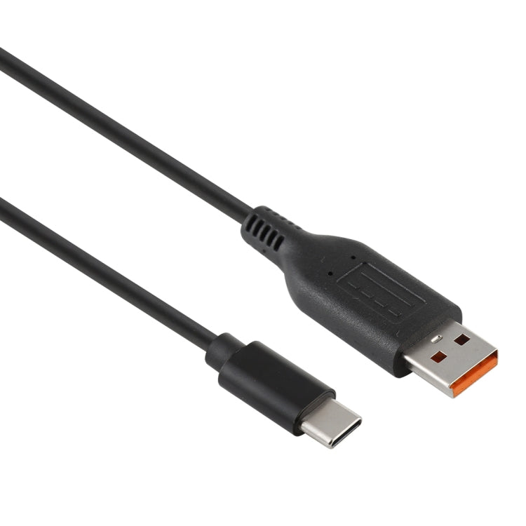 Cavo caricabatterie adattatore di alimentazione maschio da interfaccia Yoga 3 a tipo C / USB-C per Lenovo Yoga 3, lunghezza: circa 1,8 m