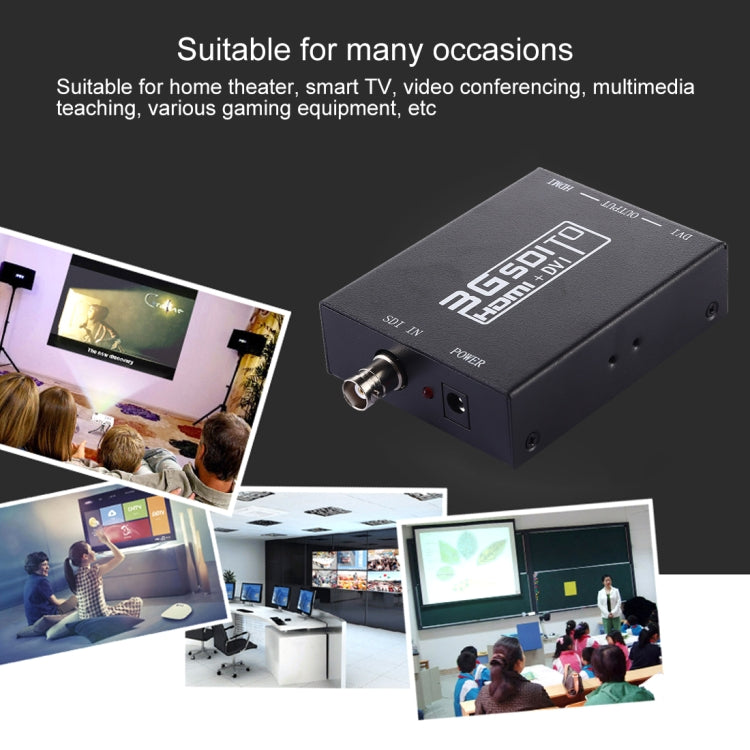 NEWKENG NK-A8 Convertitore 3G SDI a HDMI + DVI