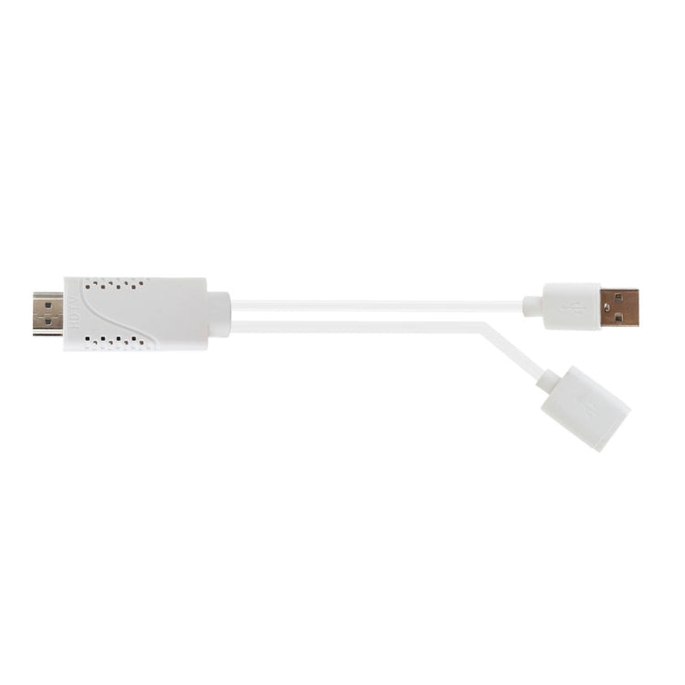 Cavo adattatore USB maschio + USB 2.0 femmina a HDMI da telefono a HDTV