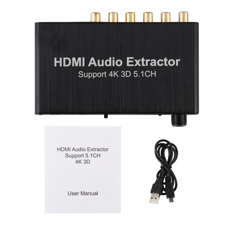 Estrattore decodificatore audio 4K 3D HDMI 5.1CH