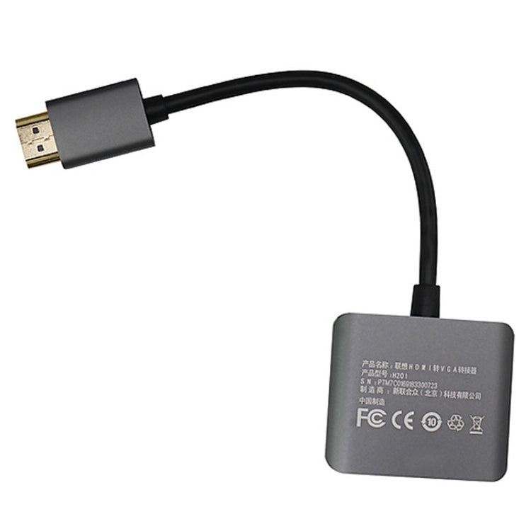 Convertitore in lega di alluminio per cavo Lenovo F1-H01 da HDMI a VGA, F1-H01