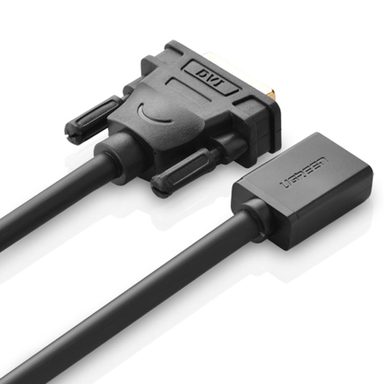 UGREEN DVI D(24+1) maschio a HDMI maschio HD 2K Linea intercambiabile bidirezionale, lunghezza: 1 m, Length: 1m