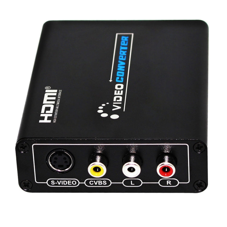 Convertitore da HDMI a composito / AV S-Video Adattatore convertitore video RCA CVBS/L/R, HDMI to AV + S-Video