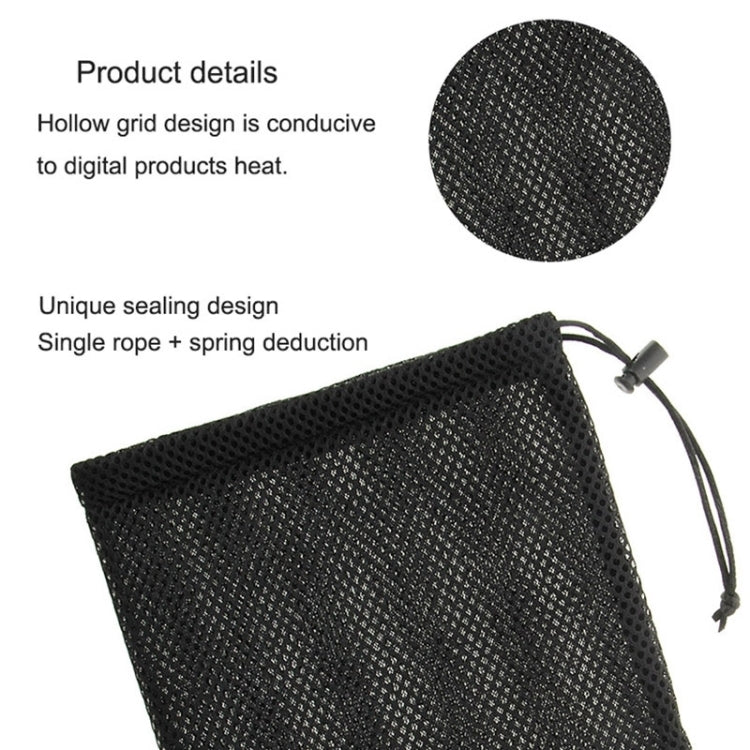 Borsa HAWEEL in rete di nylon con cordino per iPad Air 2 e 1 / iPad 4/3/2/1, dimensioni: 29 cm x 19 cm