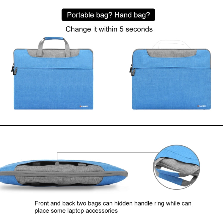 Per MacBook, Samsung, Lenovo, Sony, DELL Alienware, CHUWI, ASUS, HP, laptop da 15,6 pollici e inferiori, 15.6 inch Handbag, 15.6 inch Handbag(AE Warehouse)