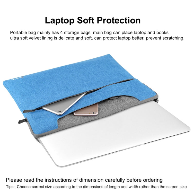 Per MacBook, Samsung, Lenovo, Sony, DELL Alienware, CHUWI, ASUS, HP, laptop da 15,6 pollici e inferiori, 15.6 inch Handbag, 15.6 inch Handbag(AE Warehouse)