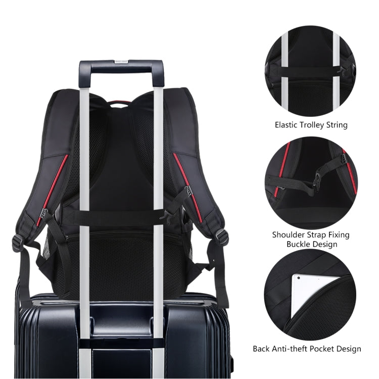 Zaino per laptop a doppia spalla portatile pieghevole rimovibile HAWEEL