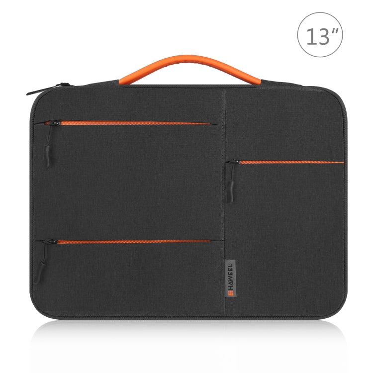 HAWEEL Custodia con cerniera da 13,0 pollici Borsa per laptop con cerniera per Macbook, Samsung, Lenovo Thinkpad, Sony, DELL Alienware, CHUWI, ASUS, HP, laptop da 13 pollici -13,5 pollici, 13.0-13.5 inch, 13.0 inch