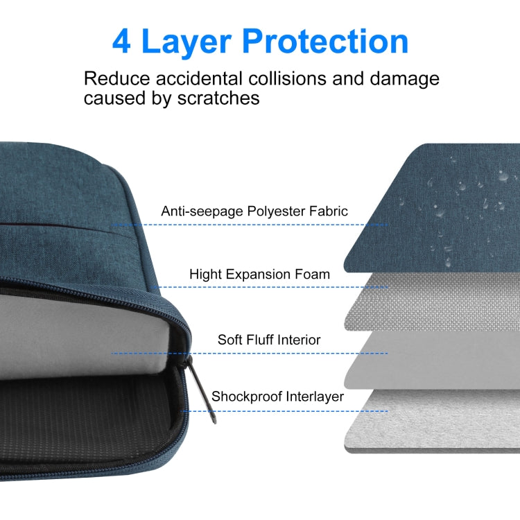 HAWEEL 14.0 pollici-15.0 pollici Custodia per laptop Custodia con cerniera Borsa per MacBook, Samsung, Lenovo Thinkpad, Sony, DELL Alienware, CHUWI, ASUS, laptop HP, 14.0-15.0 inch, 14.0 inch