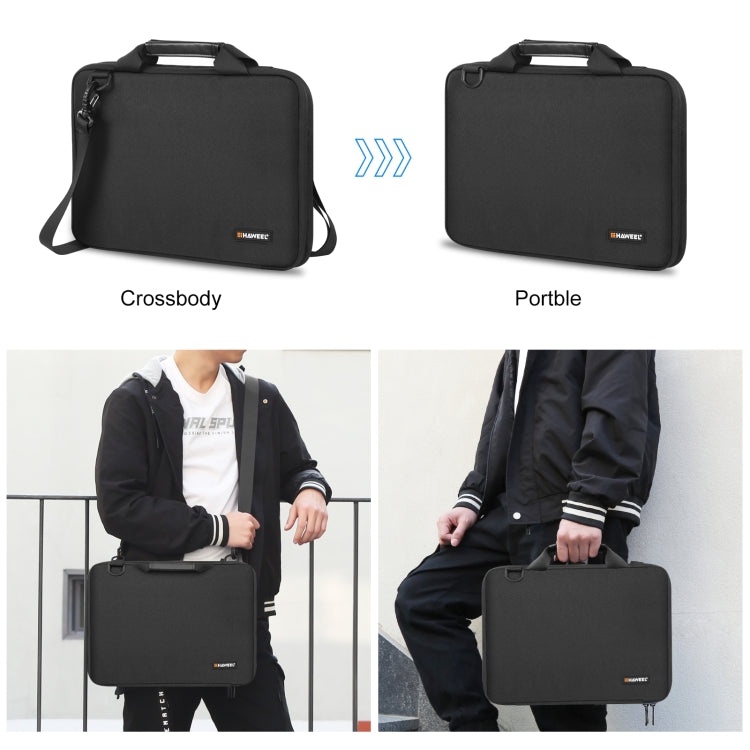 Borsa per laptop a tracolla con valigetta HAWEEL da 13,0 pollici-14,0 pollici per Macbook, Lenovo Thinkpad, ASUS, HP, 13.0 inch-14.0 inch