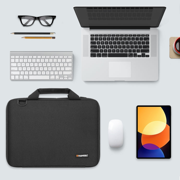 Borsa per laptop a tracolla con valigetta HAWEEL da 13,0 pollici-14,0 pollici per Macbook, Lenovo Thinkpad, ASUS, HP, 13.0 inch-14.0 inch