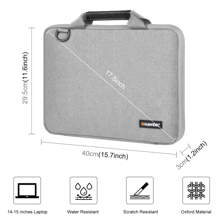 Borsa per laptop a tracolla con valigetta HAWEEL da 14,0 pollici -16,0 pollici per Macbook, Lenovo Thinkpad, ASUS, HP, 14.0 inch -16.0 inch