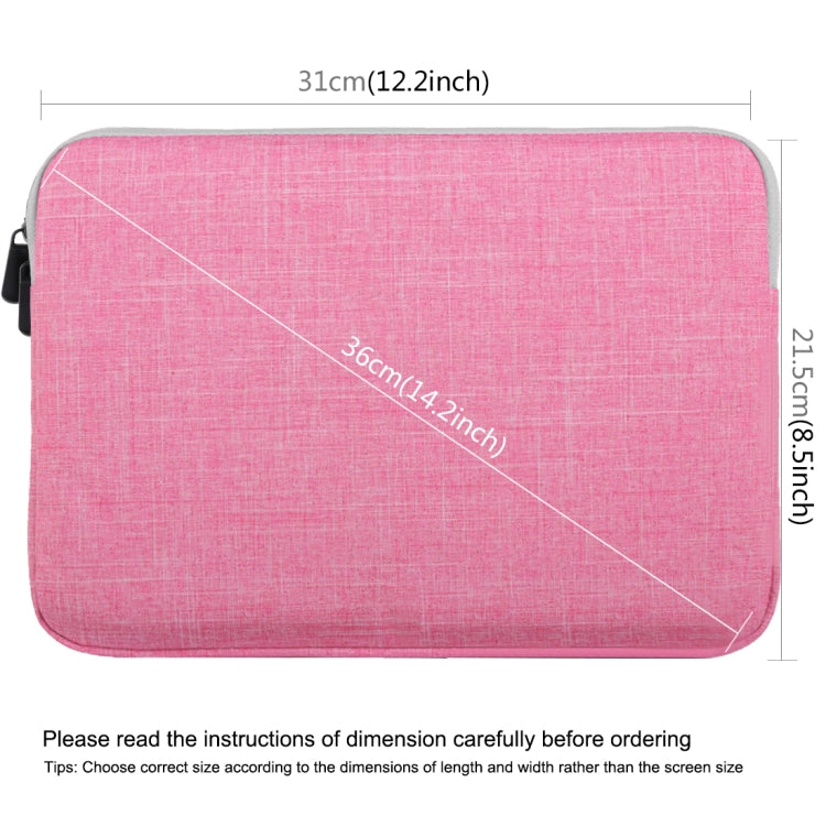 HAWEEL Custodia con cerniera da 11 pollici Borsa da trasporto con cerniera per Macbook, Samsung, Lenovo, Sony, DELL Alienware, CHUWI, ASUS, HP, laptop/tablet da 11 pollici e inferiori, 11 inch, 11 inch Handbag(AE Warehouse)