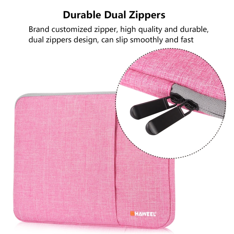 HAWEEL Custodia con cerniera da 11 pollici Borsa da trasporto con cerniera per Macbook, Samsung, Lenovo, Sony, DELL Alienware, CHUWI, ASUS, HP, laptop/tablet da 11 pollici e inferiori, 11 inch, 11 inch Handbag(AE Warehouse)
