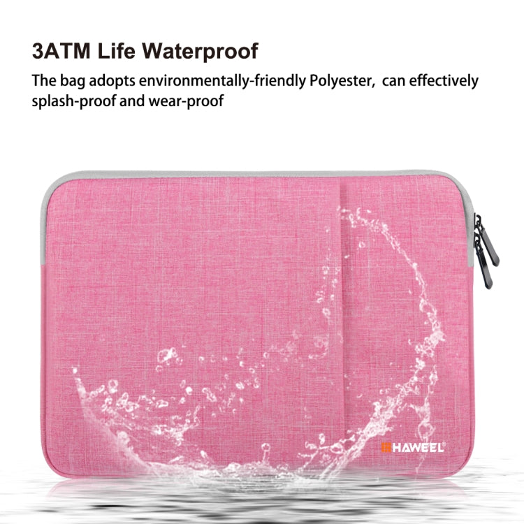 HAWEEL Custodia con cerniera da 11 pollici Borsa da trasporto con cerniera per Macbook, Samsung, Lenovo, Sony, DELL Alienware, CHUWI, ASUS, HP, laptop/tablet da 11 pollici e inferiori, 11 inch, 11 inch Handbag(AE Warehouse)