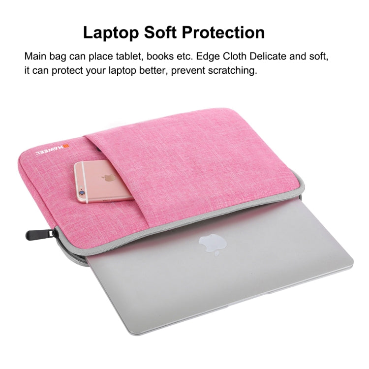 HAWEEL Custodia con cerniera da 11 pollici Borsa da trasporto con cerniera per Macbook, Samsung, Lenovo, Sony, DELL Alienware, CHUWI, ASUS, HP, laptop/tablet da 11 pollici e inferiori, 11 inch, 11 inch Handbag(AE Warehouse)