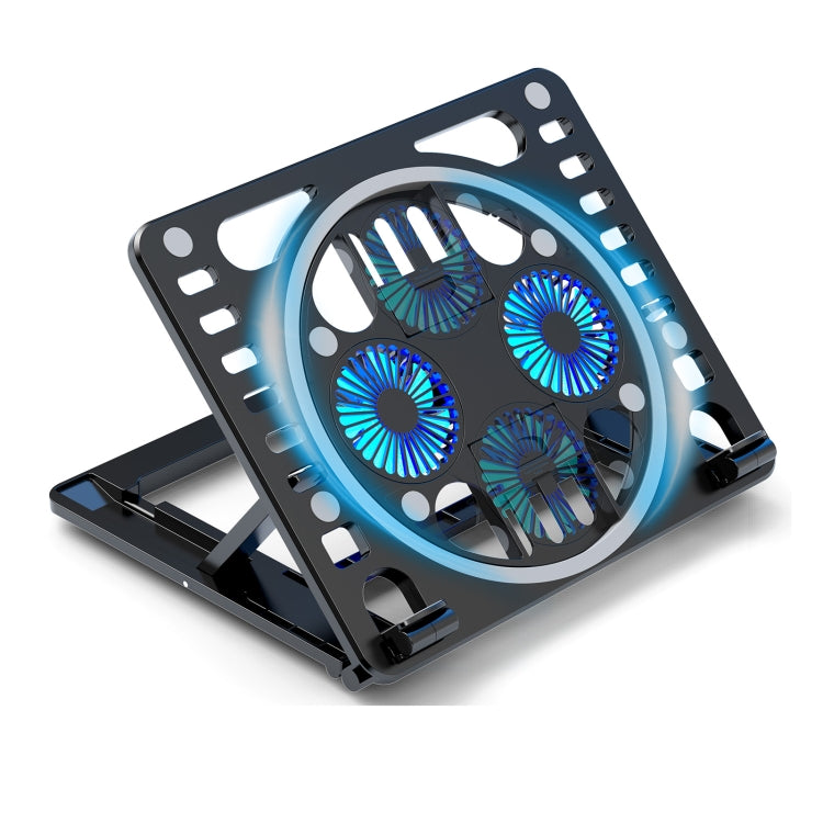 Supporto da scrivania per dispositivo di raffreddamento per laptop RGB HAWEEL Gaming