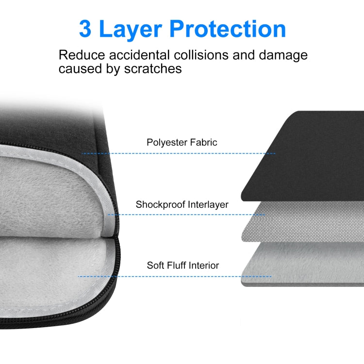 Borsa con cerniera per custodia per tablet da 11 pollici HAWEEL per tablet da 9,7-11,0 pollici, For 9.7-11.0 inch Tablets