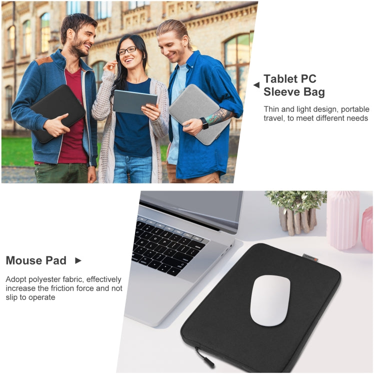 Borsa con cerniera per custodia per tablet da 11 pollici HAWEEL per tablet da 9,7-11,0 pollici, For 9.7-11.0 inch Tablets