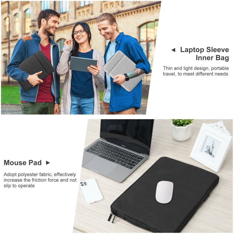 Custodia per laptop HAWEEL con cerniera Borsa per valigetta con maniglia per laptop da 15-16,7 pollici, For 15-16.7 inch Laptop (with Handle)