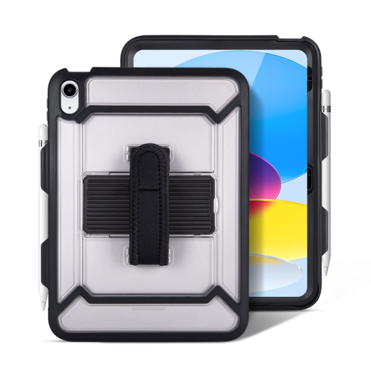 Per iPad 10a generazione 10.9 2022 360 Custodia per tablet antiurto per tutto il corpo con impugnatura, supporto e slot per penna