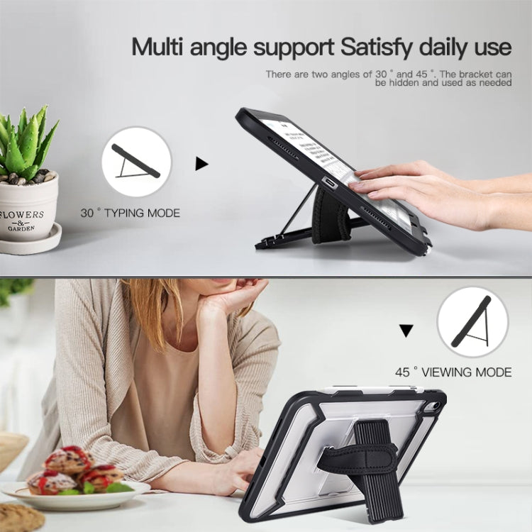 Per iPad 10a generazione 10.9 2022 360 Custodia per tablet antiurto per tutto il corpo con impugnatura, supporto e slot per penna