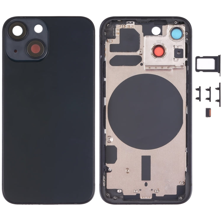 Cover posteriore con vassoio per scheda SIM, tasti laterali e obiettivo della fotocamera per iPhone 13 Mini, For iPhone 13 Mini