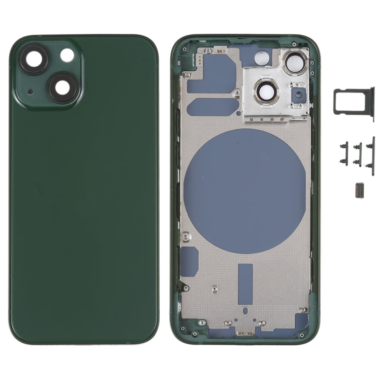 Cover posteriore con vassoio per scheda SIM, tasti laterali e obiettivo della fotocamera per iPhone 13 Mini, For iPhone 13 Mini