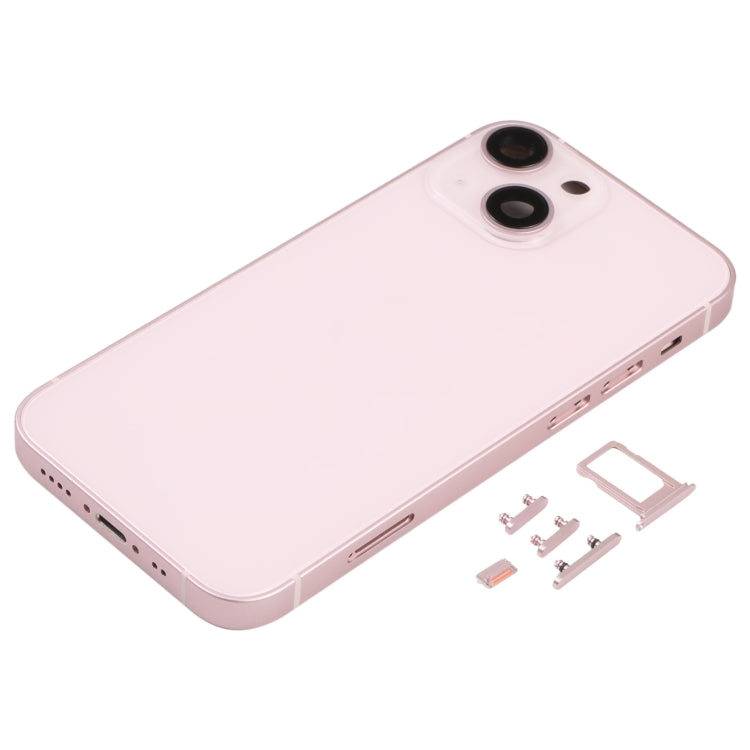 Cover posteriore con vassoio per scheda SIM, tasti laterali e obiettivo della fotocamera per iPhone 13 Mini, For iPhone 13 Mini