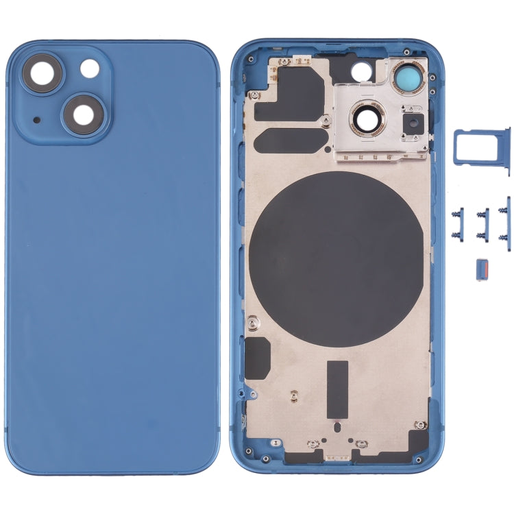 Cover posteriore con vassoio per scheda SIM, tasti laterali e obiettivo della fotocamera per iPhone 13 Mini, For iPhone 13 Mini