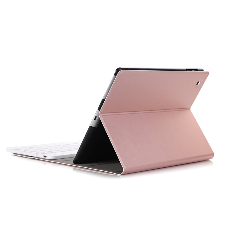 A02 per iPad 4/3/2 Custodia universale per tablet con flip orizzontale in ABS ultrasottile + tastiera Bluetooth
