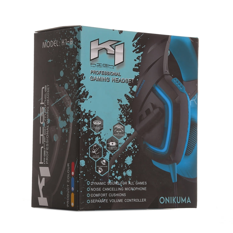 ONIKUMA K1-B Cuffie da gioco mimetiche con cancellazione del rumore e bassi profondi con microfono
