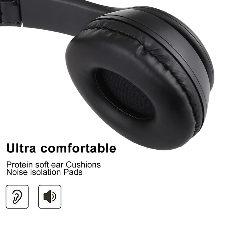 Cuffie Bluetooth wireless pieghevoli P47 con jack audio da 3,5 mm, supporto MP3 / FM / chiamata, P47 Black, P47 Blue, P47 Red, P47 White, P47 Green