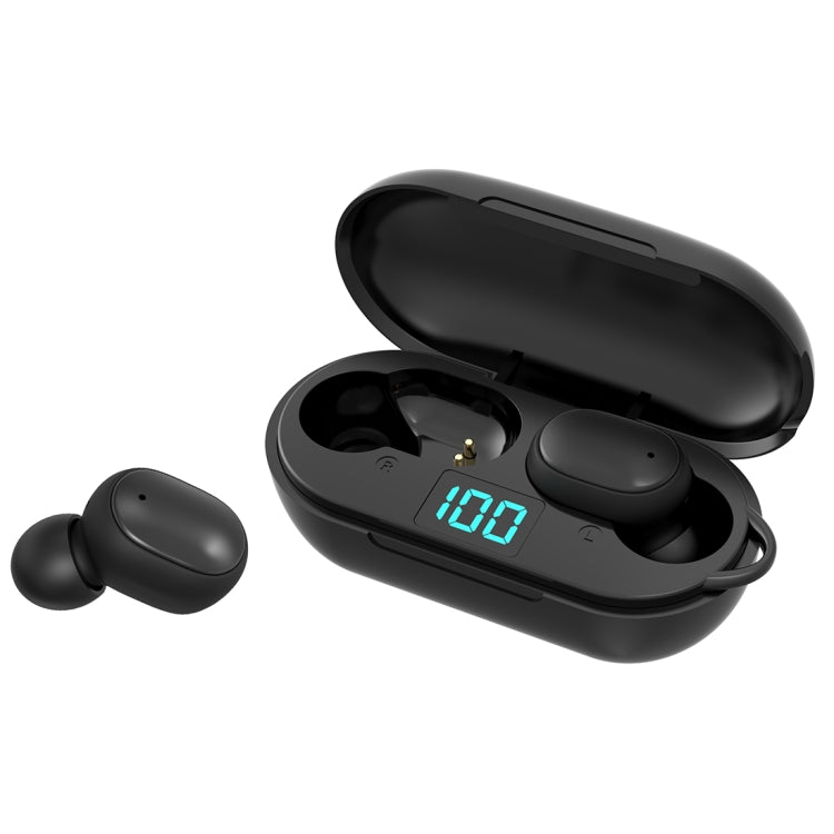 Auricolare Bluetooth wireless H6 TWS Bluetooth 5.0 con display digitale e scatola di ricarica, supporto per chiamate Siri e HD