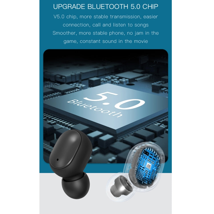 Auricolare Bluetooth wireless H6 TWS Bluetooth 5.0 con display digitale e scatola di ricarica, supporto per chiamate Siri e HD