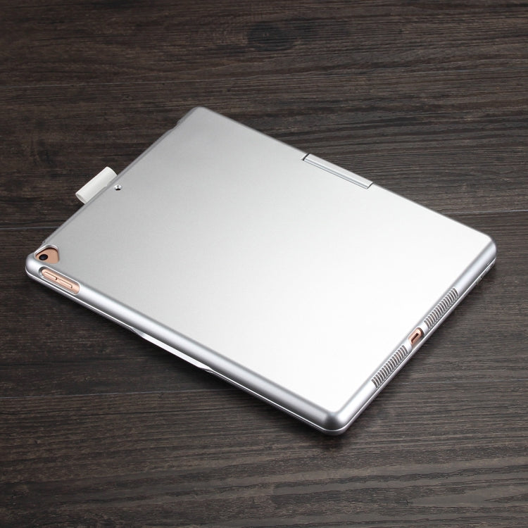 F102AS Per iPad 10.2 pollici Custodia tablet in pelle girevole colorata retroilluminata con tastiera Bluetooth con funzione slot per penna