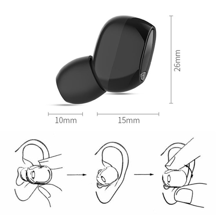 Auricolare Bluetooth wireless G10 TWS Bluetooth 5.0 con scatola di ricarica, supporto display digitale e chiamate HD e Power Bank, G10
