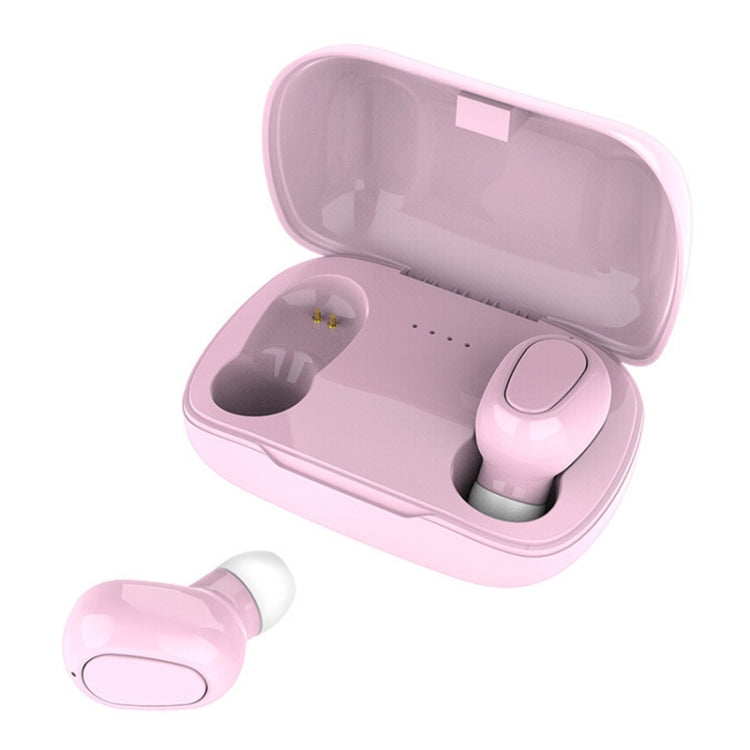 L-21 Effetti sonori 9D Bluetooth 5.0 Auricolare Bluetooth wireless touch con scatola di ricarica, supporto chiamata HD, L-21