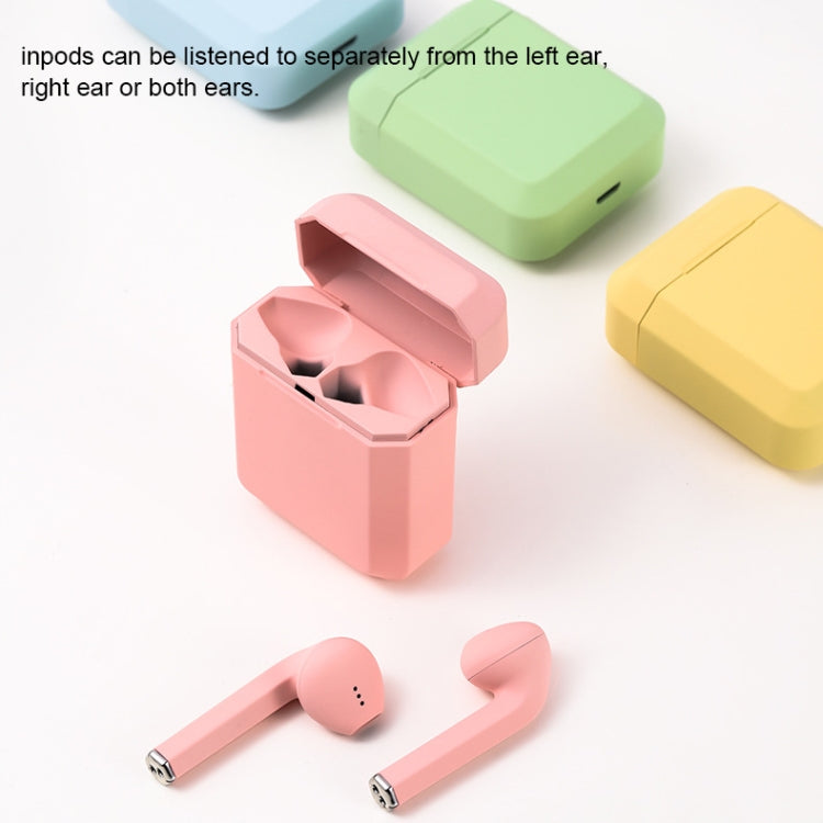 Cuffie HiFi Bluetooth wireless InPods 2 TWS V5.0 con custodia di ricarica, supporto per l'accoppiamento automatico e controllo touch