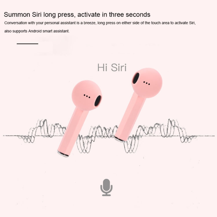Cuffie HiFi Bluetooth wireless InPods 2 TWS V5.0 con custodia di ricarica, supporto per l'accoppiamento automatico e controllo touch