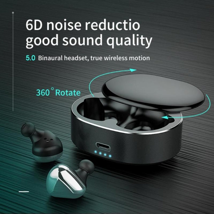 Cuffie Bluetooth wireless T50 6D con cancellazione del rumore Bluetooth V5.0, supporto chiamate binaurali