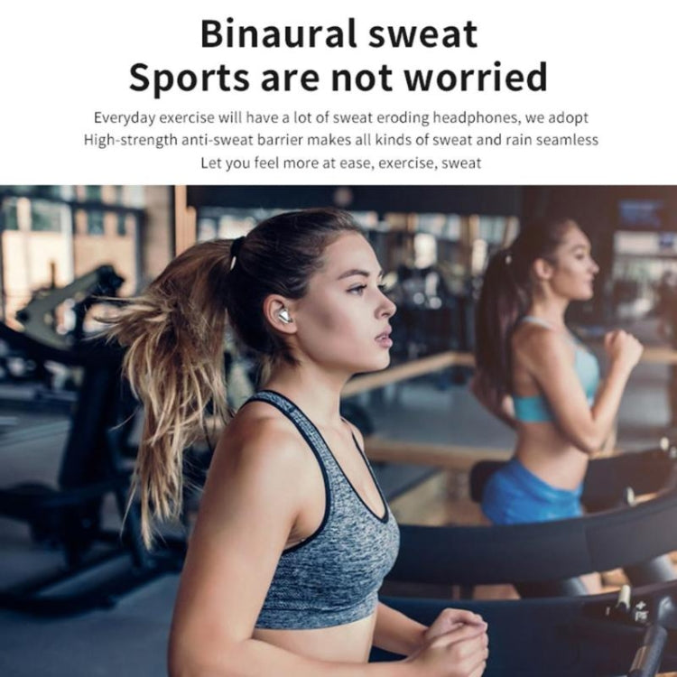 Cuffie Bluetooth wireless T50 6D con cancellazione del rumore Bluetooth V5.0, supporto chiamate binaurali