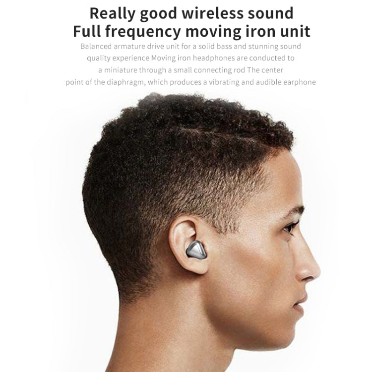 Cuffie Bluetooth wireless T50 6D con cancellazione del rumore Bluetooth V5.0, supporto chiamate binaurali